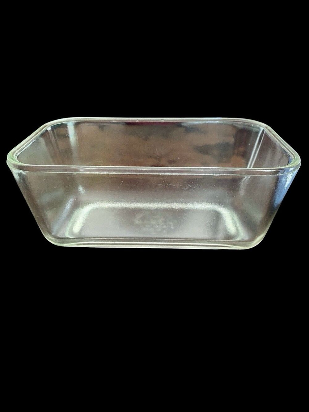 Vintage Pyrex Refrigerator Dish 502-B Clear Glass - BOWL ONLY